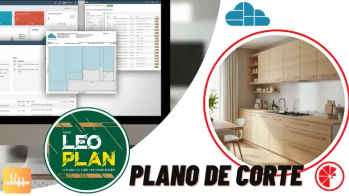 Móveis Planejados em Praia Grande - Projeto + Plano de Corte com Furação