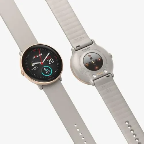  Relógio Smartwatch Polar Ignite 3 Tela 1,28" 32MB Bege Fitness  