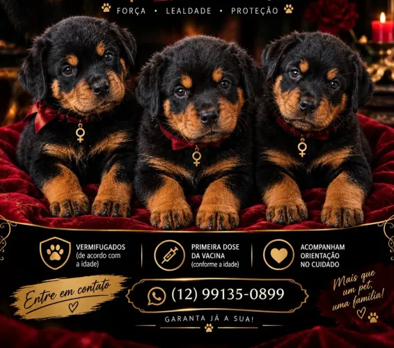 Rottweiler disponível