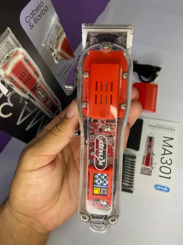 Máquina de Cortar Cabelo sem Fio com Display - MA301 Knup an5