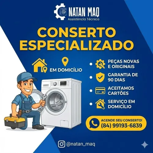 Conserto de máquina de lavar