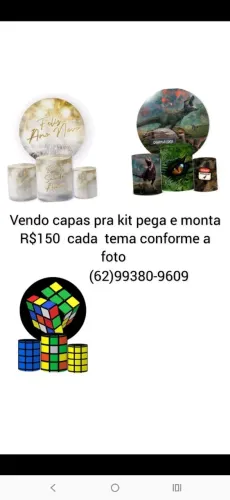 Capas pra kits pega e amonta