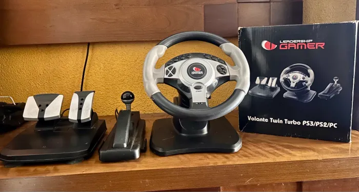 Volante Gamer Twin Turbo