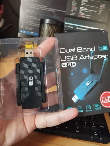 Adaptador Wi-fi USB Dual Band - Novo