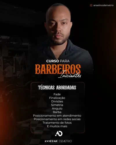 Curso De barbeiro iniciante 