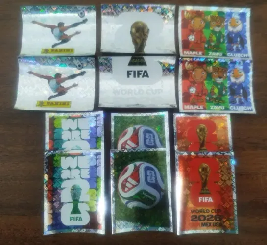 Figurinhas Avulsas Panini Copa 2026 - Fwcs Iniciais 00 a 06