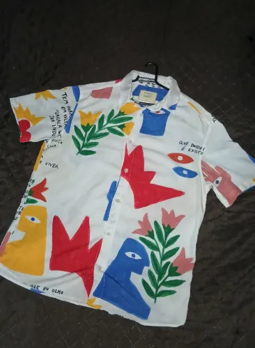 CAMISA ESTAMPADA - P