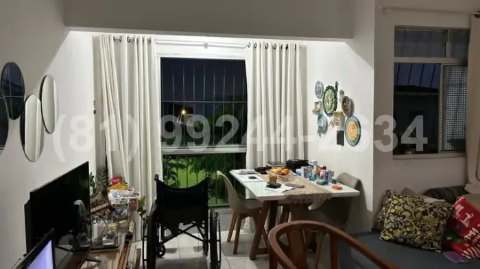 3 Quartos (Suíte) | 75 m² | Tamarineira