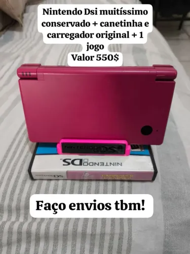 Nintendo Dsi muitíssimo conservado completo