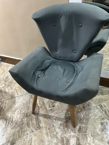 Poltrona canoa suede