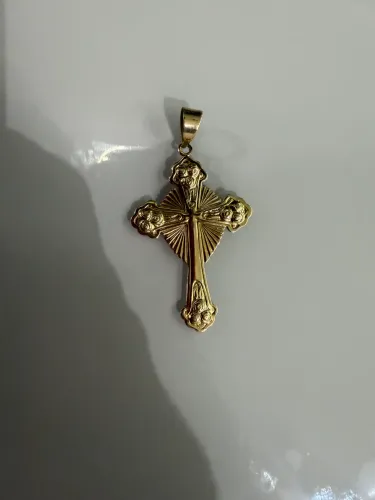 Crucifixo de ouro 18k