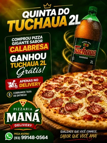 Pizzaria MANÁ DELIVERY