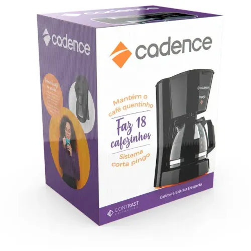 Cafeteira Elétrica Cadence Desperta 127v - NUNCA USADA