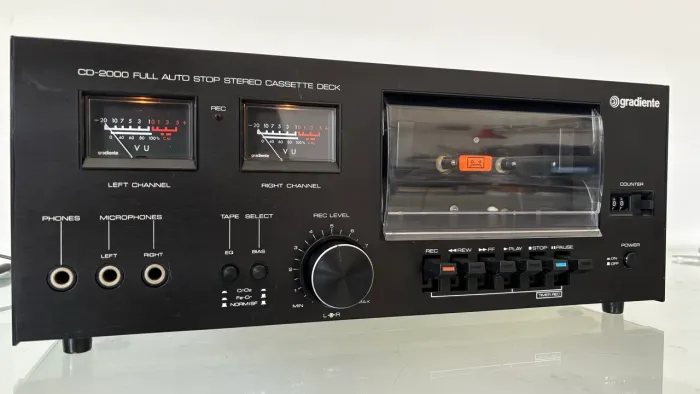 Tape deck Gradiente Cd-2000 - exemplar de colecionador