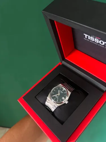Tissot PRX 35mm Verde automático