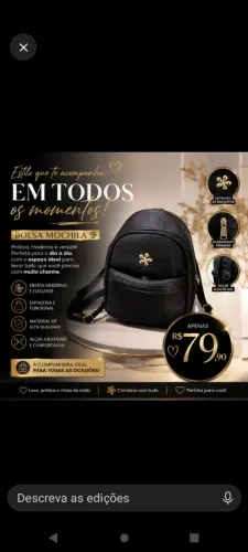 bolsa mochilinha