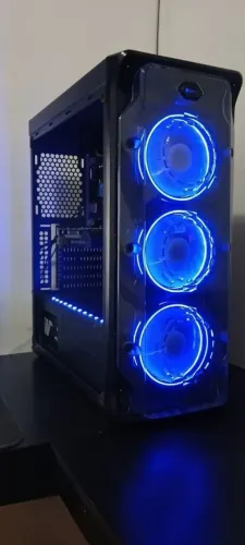 PC GAMER COMPLETO ( RODA TUDO) I3 10100F + GTX 1650 4 GB + 8 GB DE RAM