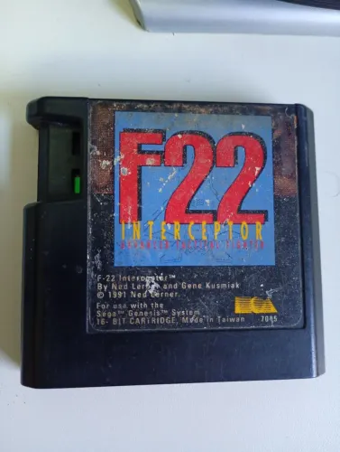 F22 Interceptor original SEGA Genesis / Mega Drive - Cartucho EA