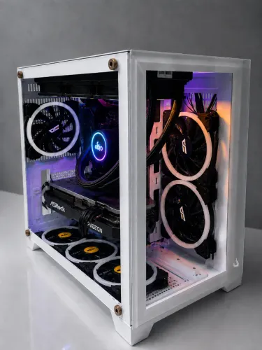 PC GAMER Ryzen 5 5500 + RX 6600 | 32GB RAM | NVMe 1TB + Controle PS4