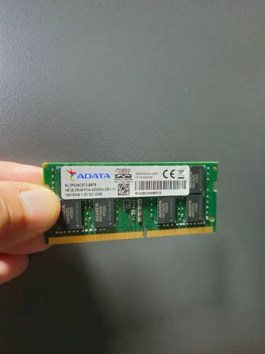 MEMÓRIA RAM NOTEBOOK DDR4 16GB 3200mhz