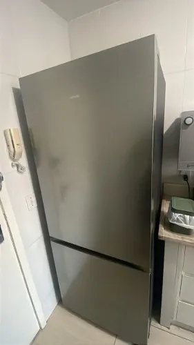 Geladeira Samsung Inverse Evolution Smart Things Inox 508L