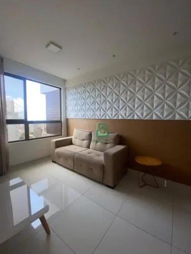 Apartamento para alugar, 45 m² por R$ 4.200,00/mês - Paissandu - Recife/PE