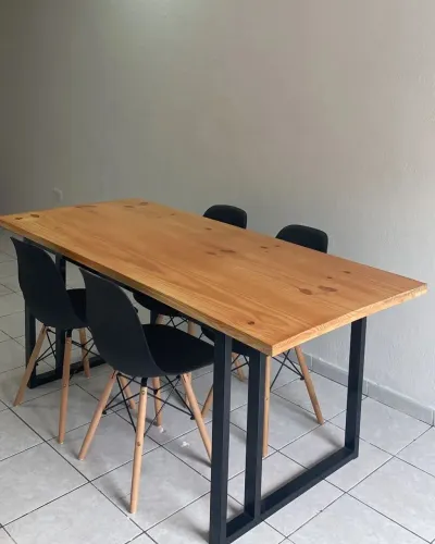 MESA DE JANTAR INDUSTRIAL
