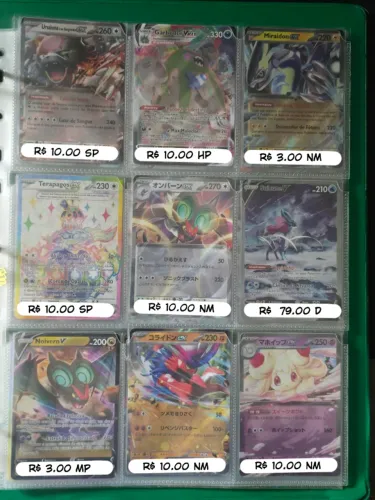 Cards Pokemon TCG - Cartas Pokemon - 2