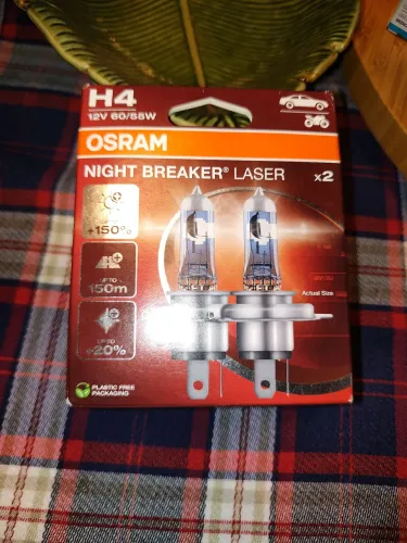 Lâmpadas H4 Night Breaker Laser OSRAM