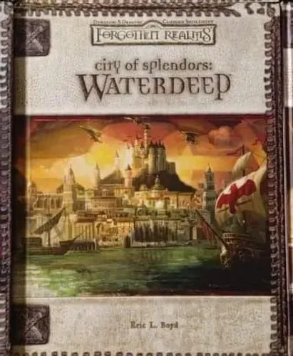 City of spledors waterdeep em ingles como novo rpg