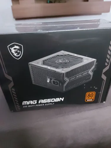Fonte MSI MAG 650W 80 plus bronze (Lacrado)