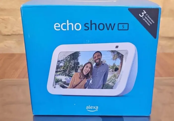 Echo Show 5 3ª geração Smart display Preto Amazon<br>