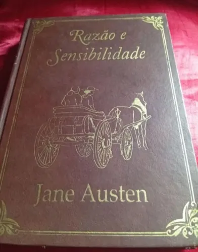 Livro razão e sensibilidade - Jane Austen capa dura