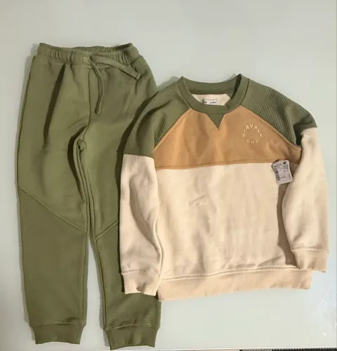 Conjunto infantil menino moletom NOVO