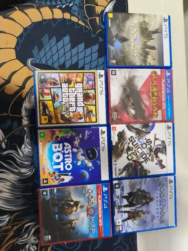 PS5 HOGWARTS, GOD,GTA e ASTRO