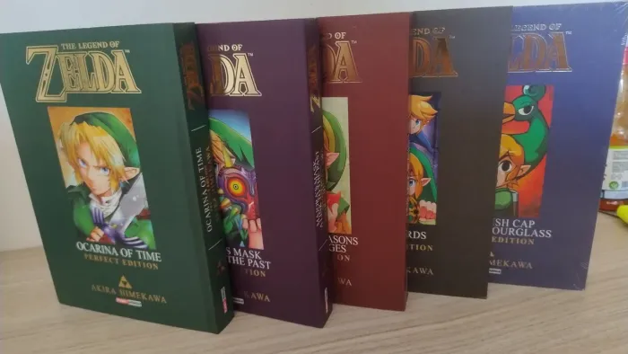 Mangás Zelda Perfect Edition - Completos