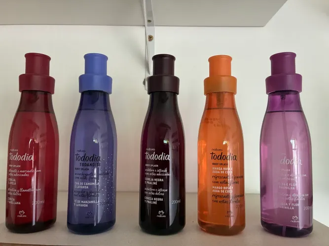 Natura Tododia body splash 200ml várias fragrâncias 