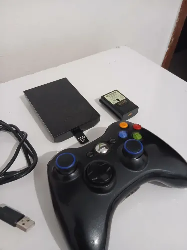 Hd 500gb Xbox 360 + Controle original com bateria