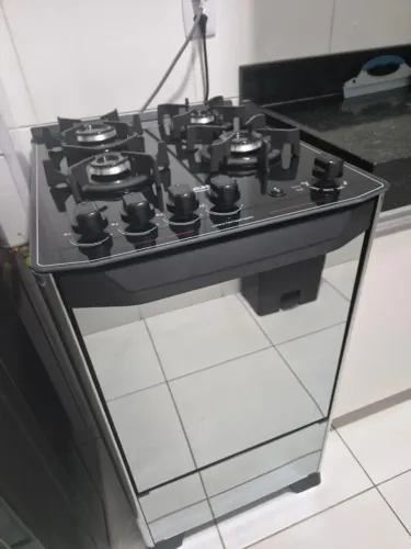 Fogão Dako espelhado em perfeito estado