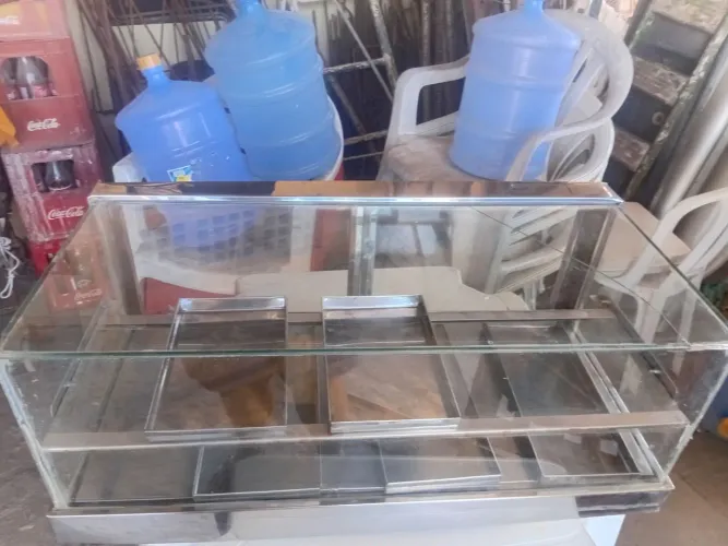 Vitrine para salgados