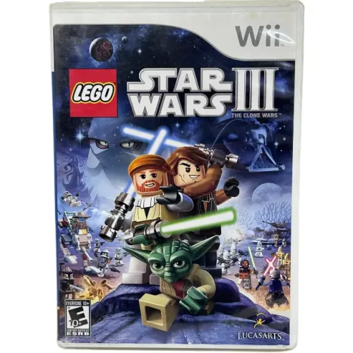 Wii Lego Star Wars III The Clone Wars