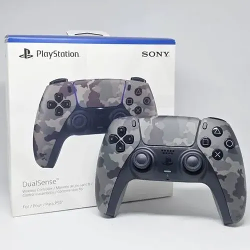 Controle de ps5 camuflado sony novo