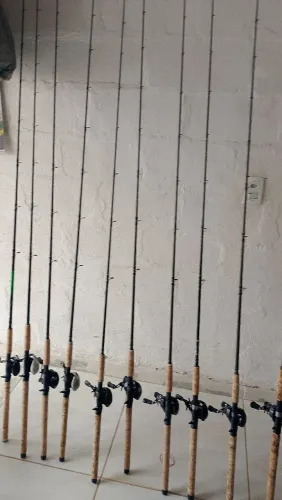 Equipamento de pesca conjunto completo vara rapala loncast20/40