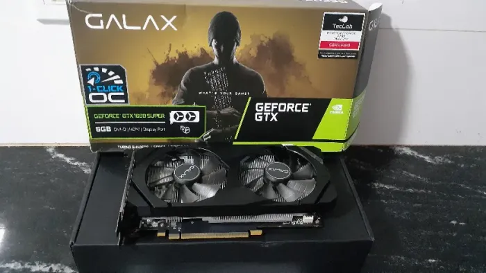 Placa de vídeo GALAX GTX 1660 SUPER 6GB