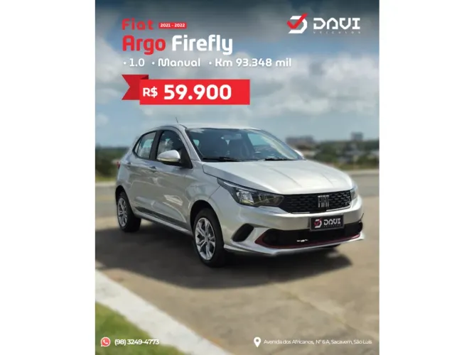 Fiat Argo Drive 1.0 Firefly 2022