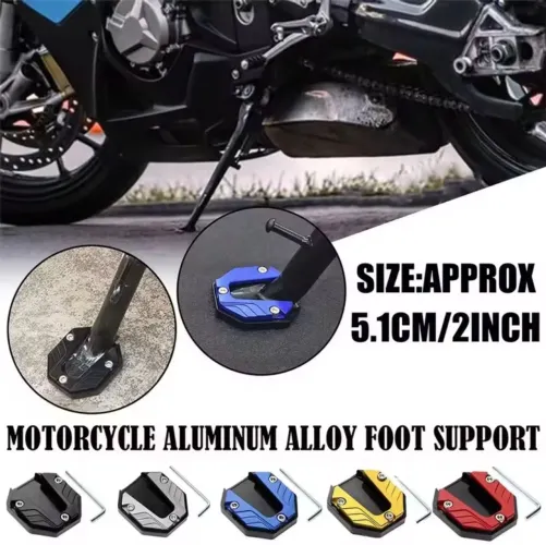 Suporte kickstand esportivo para descanso de moto,vermelho, preto e azul apenas<br>