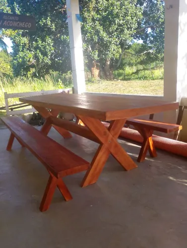 Mesa Rústica Colonial FÁBRICA
