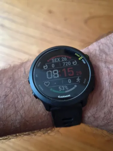 Relógio Garmin Forerunner 55 Seminovo, Perfeito Estado