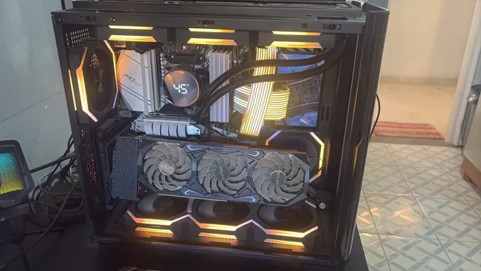 GABINETE Gamer Ryzen 7 5700X3D | RTX 3080 | 32GB RAM | COM PERIFÉRICOS