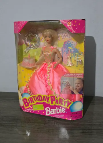 Barbie Birthday Party 1998 Original Mattel Lacrada - Interativa